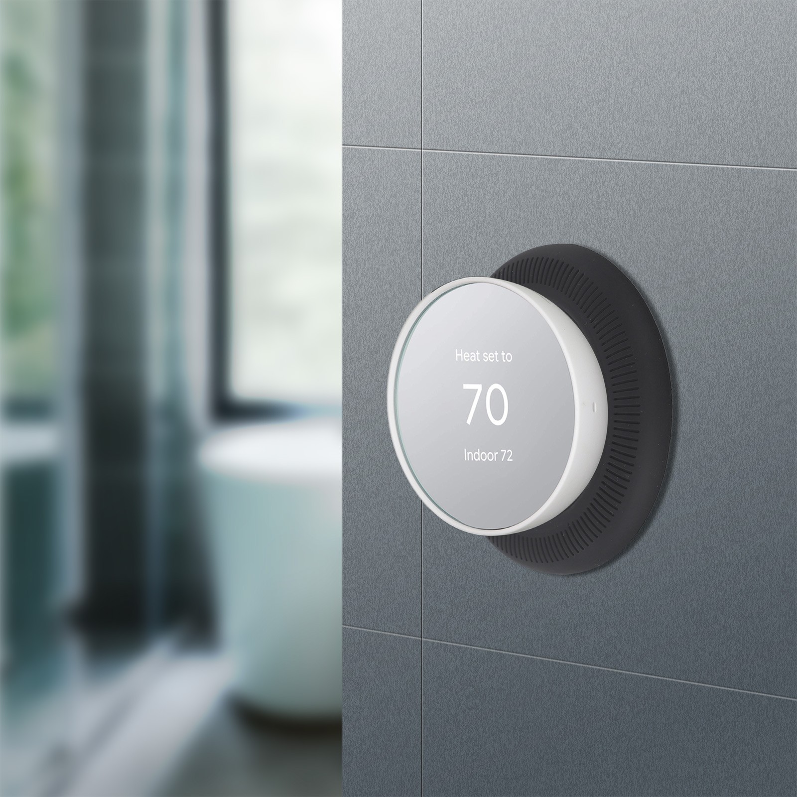 Vereinfachte Installation mit stilvoller Wandplattenabdeckung für Nest Thermost - Zdjęcie 14 z 25