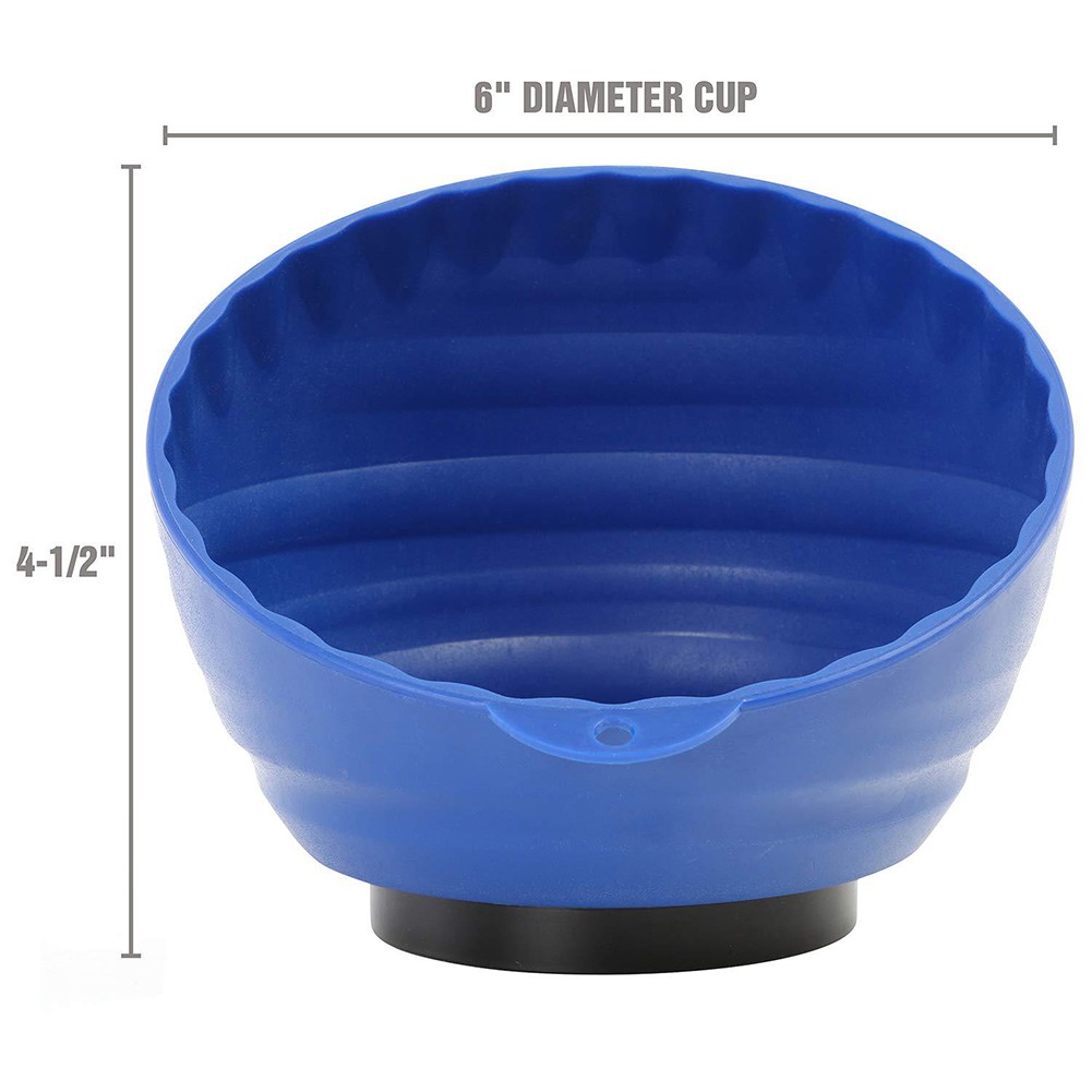 Auto Repair Tool Storage Bowl 6 Inch Magnetic Plastic with Easy Access Design - Bild 15 von 20