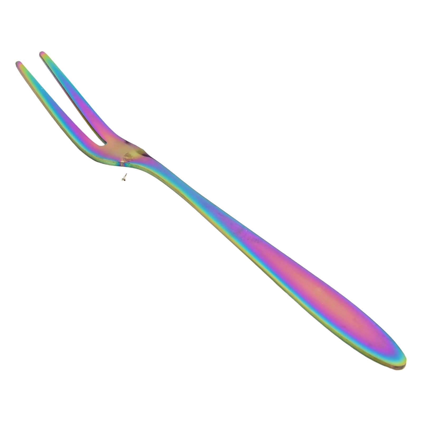 Practical Stainless Steel Fruit Forks for Convenient Snacking Set of 6 - Picture 37 of 55