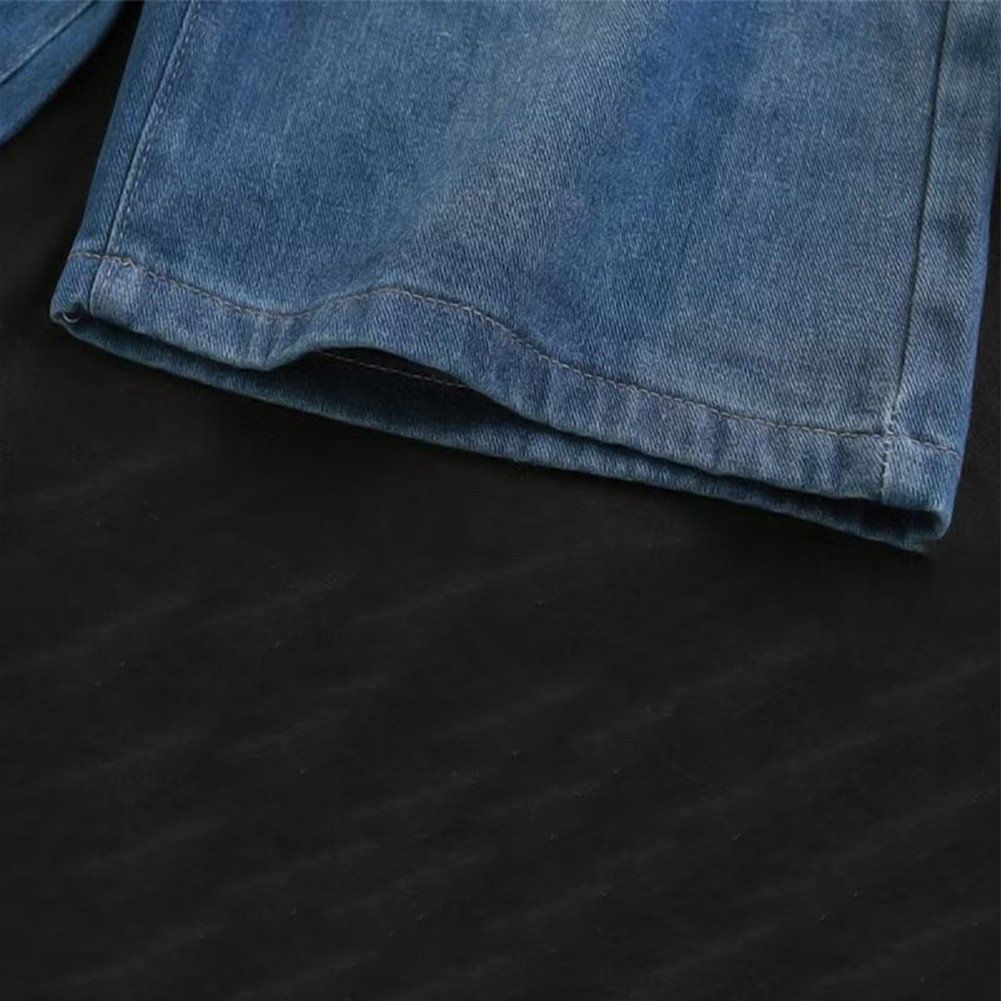 Baggy Hip Hop Jean Shorts for Men Retro Casual Summer Streetwear Style - Picture 20 of 44