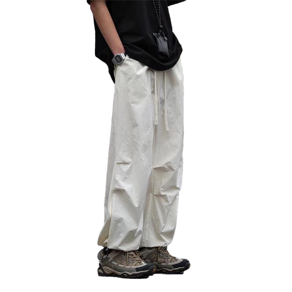 Lightweight Men's Fitness Pants Cargo Style Joggers for Running and Exercise