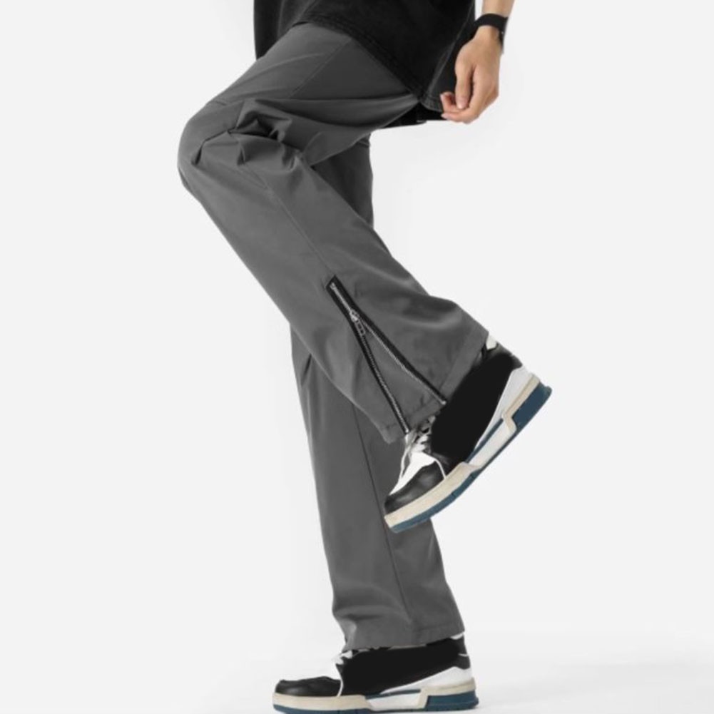 Lightweight Mens Overalls Casual Straight Pants for Work and Daily Activities - Picture 15 of 27