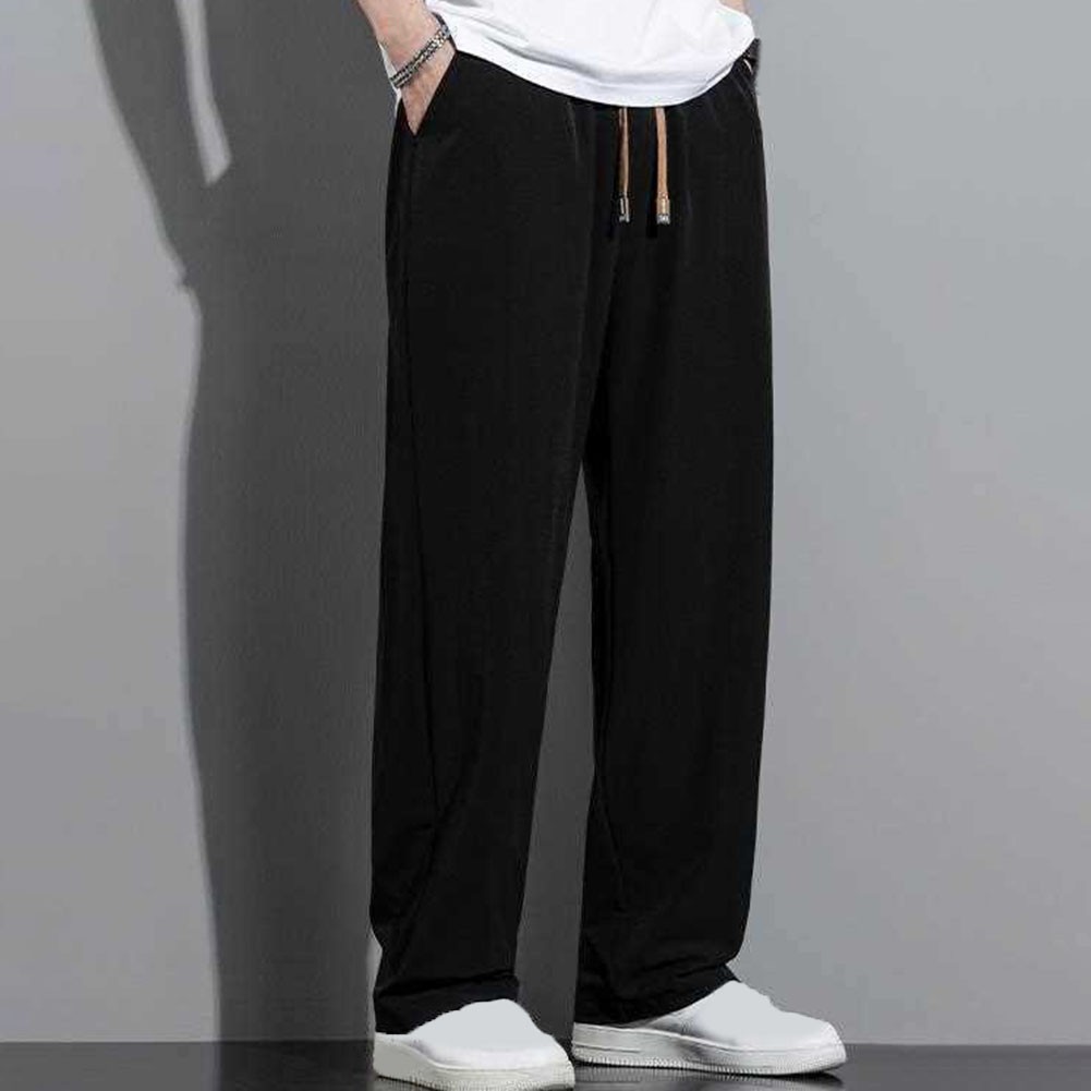 Ice Silk Quick Drying Mens Pants for Daily Wear Loose Fit and Comfortable - Picture 19 of 28