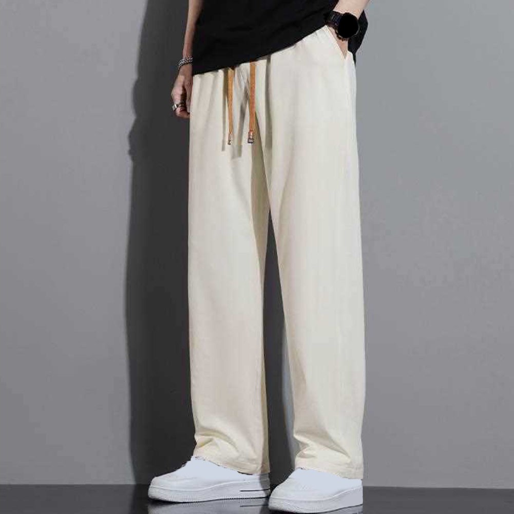 Ice Silk Quick Drying Mens Pants for Daily Wear Loose Fit and Comfortable - Picture 22 of 28