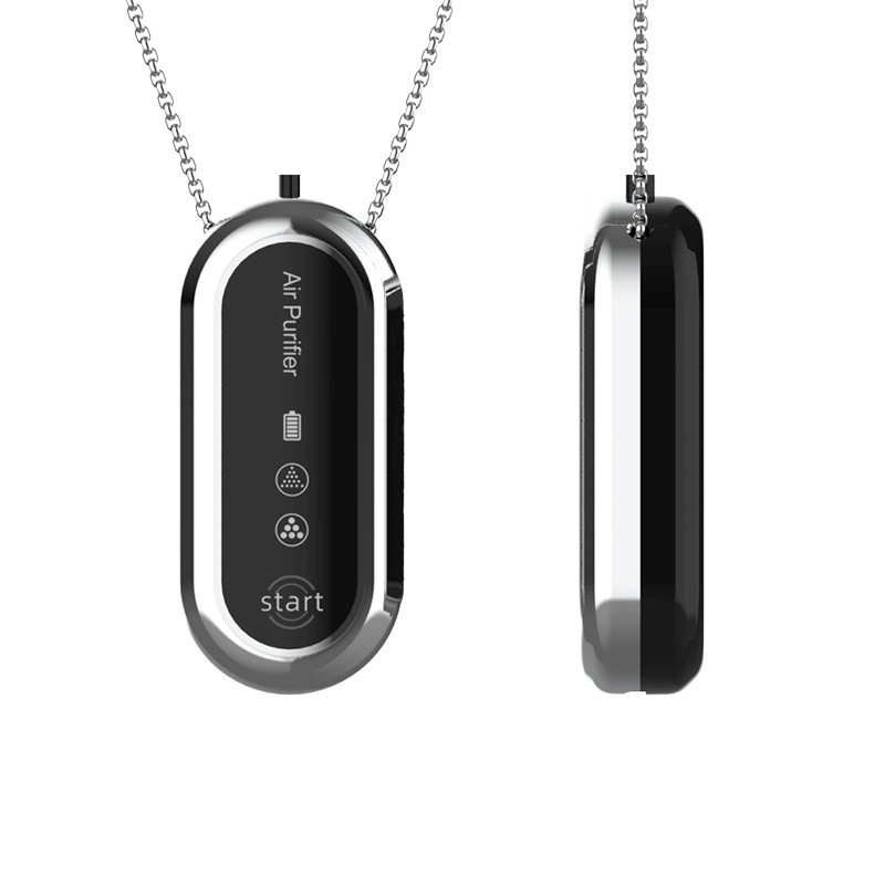 Collana Estetica Mini Purificatore d'Aria Offerta Comoda Soluzione Rinfrescante - Foto 15 di 15