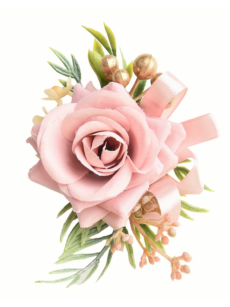Wunderschöne Legierung und Stoff Handgelenk Corsage Armband perfekt für Weihna - Picture 21 of 24
