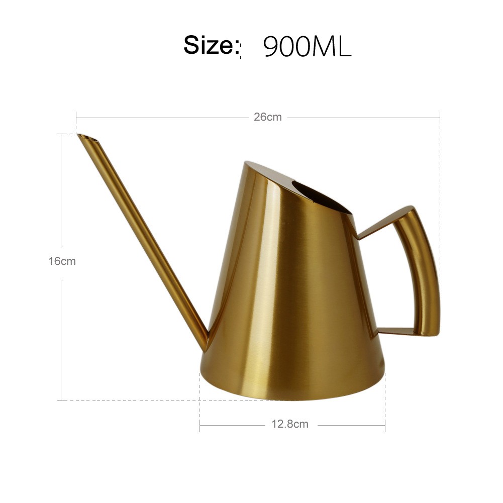 Long Spout Watering Can Crafted from Stainless Steel for Gardening Enthusiasts - Photo 47/57