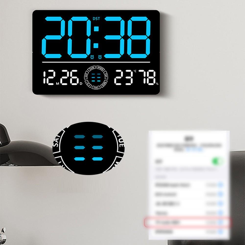 Réveil à affichage LED complet achats parfait pour une utilisation quotidienne dans n