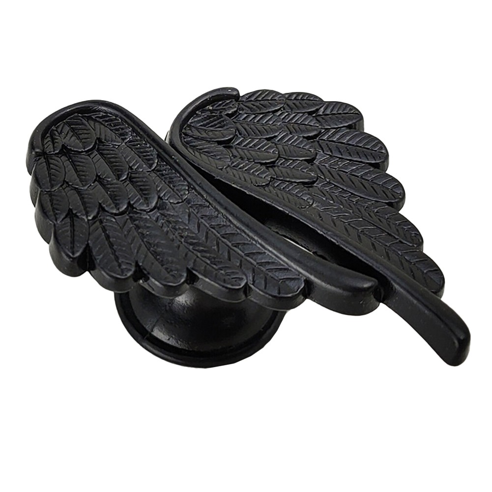 Contemporary Minimalist Drawer Pulls Featuring Angel Wings in Zinc Alloy