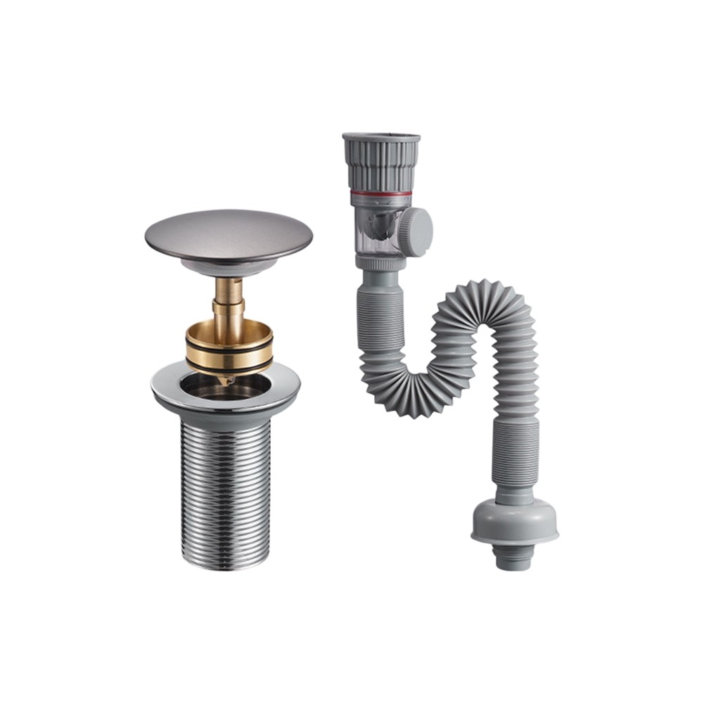 Flexible Stainless Steel Drain Pipe for Seamless Fit in Sinks and Drains