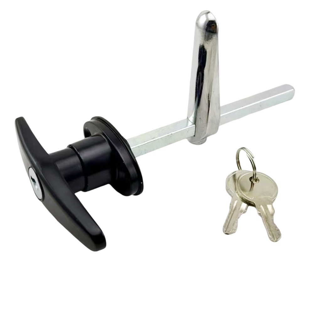 Sleek and Functional T Shape Garage Door Lock with Easy Install Feature