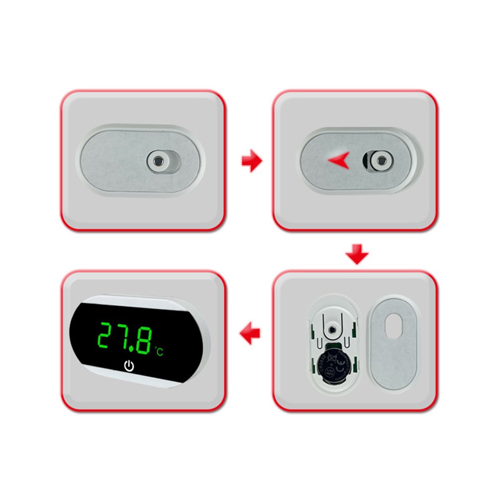 Aquarium Digital Monitor Effektives Funk Thermometer für Wassertemperatur - Bild 16 von 25