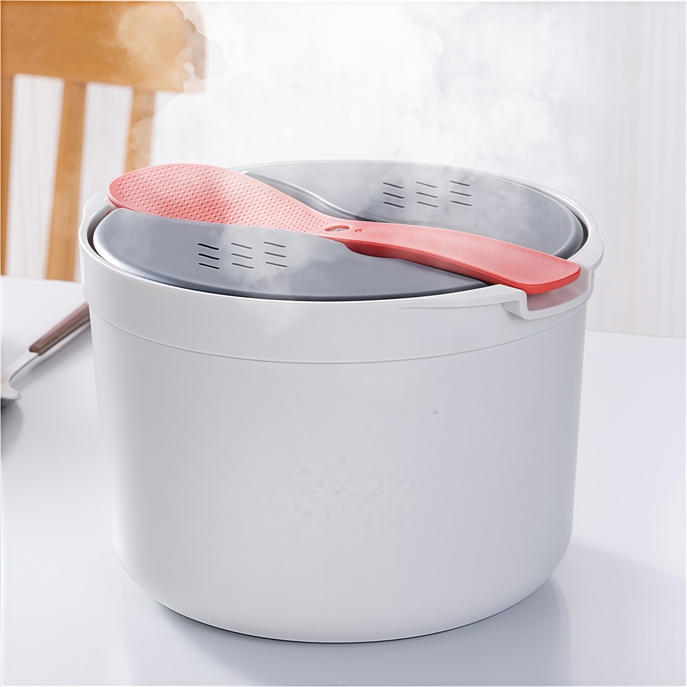 Dishwasher Safe Microwave Rice Cooker for Effortless Cleaning Experience - Picture 22 of 23