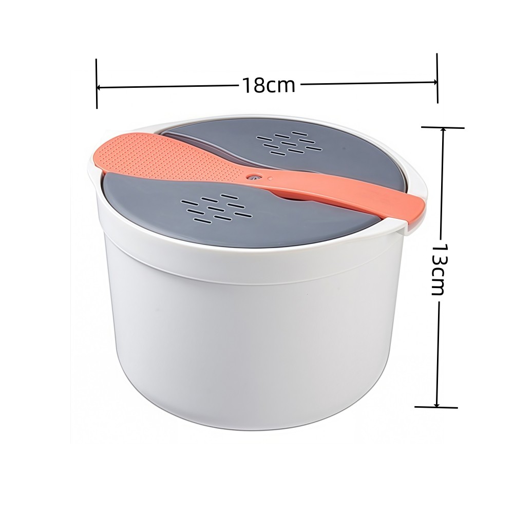 Dishwasher Safe Microwave Rice Cooker for Effortless Cleaning Experience - Picture 17 of 23