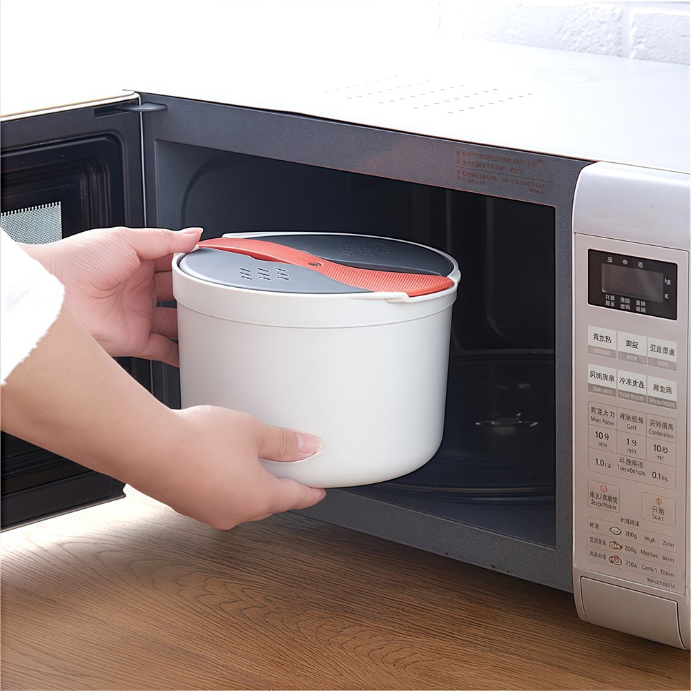 Dishwasher Safe Microwave Rice Cooker for Effortless Cleaning Experience - Picture 21 of 23