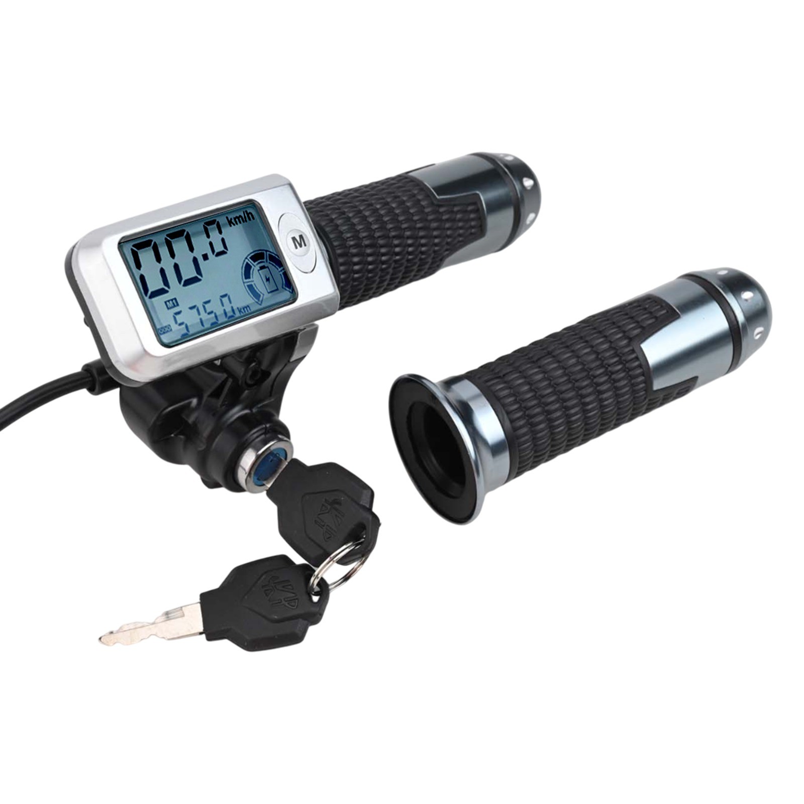 EBike Throttle Grip with 3 Speed Gear Switching and Larger LCD Display - Picture 26 of 54