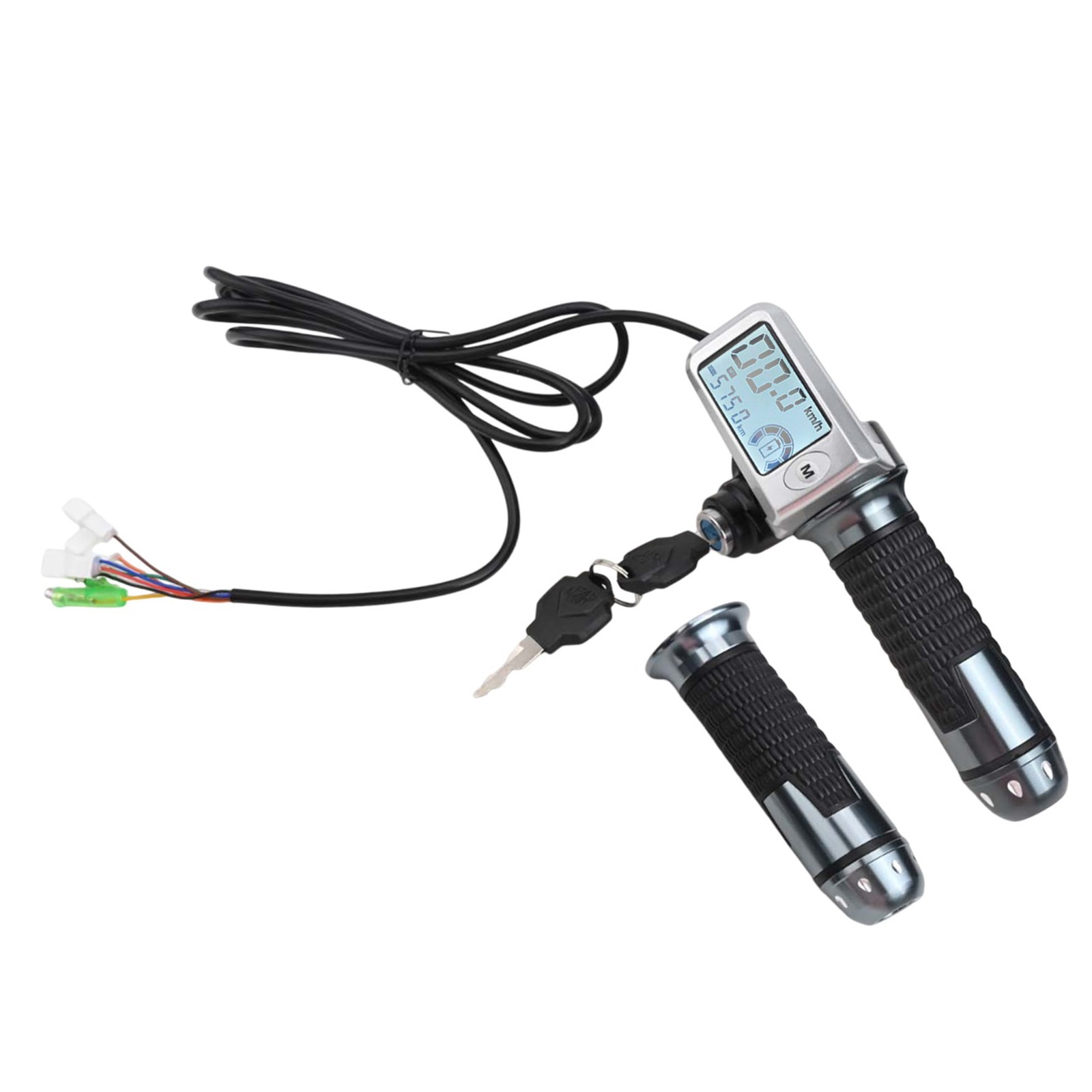EBike Throttle Grip with 3 Speed Gear Switching and Larger LCD Display - Picture 27 of 54