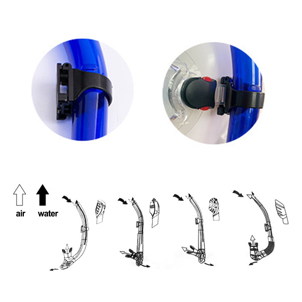 Adult Dry Top Snorkel Kit with Ergonomic Features for a Superior Experience - Picture 11 of 62