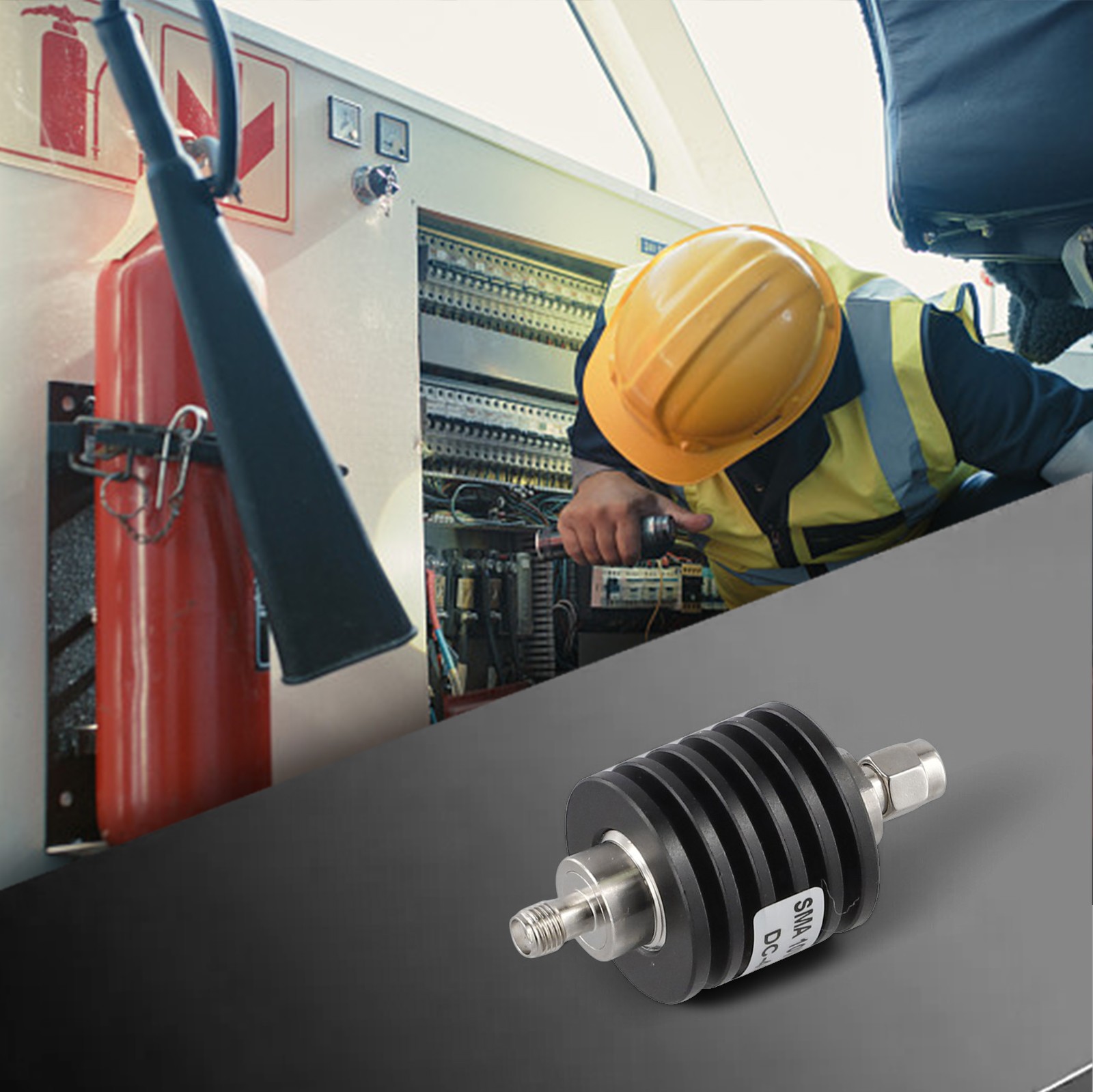 Atténuateur fixe haute puissance SMAJK 5052 impédance capacité 4GHz 10W - Photo 20/29