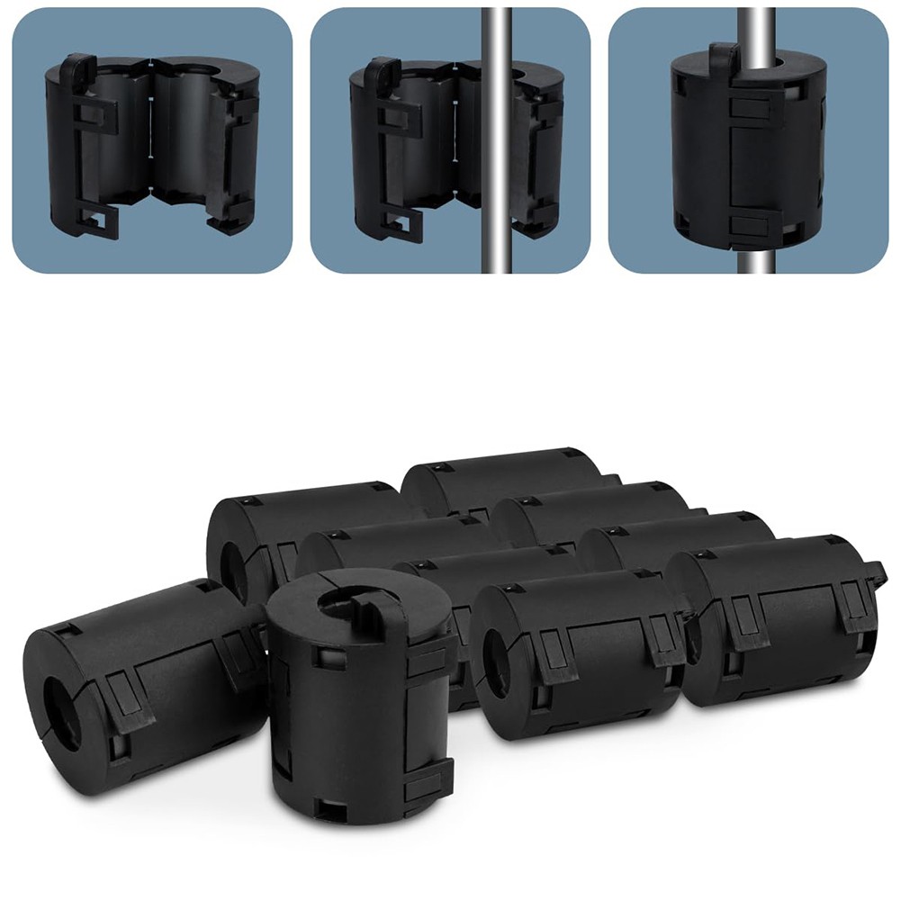 Ferrite Ring Computer High Performance Ferrite Rings Pack of 10 for USB and Audio ...