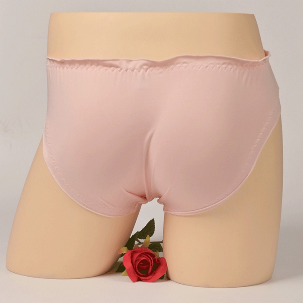 Gentlemen's Sissy Midrise Briefs adorned with Flowers and Soft Lace Material - Picture 13 of 20