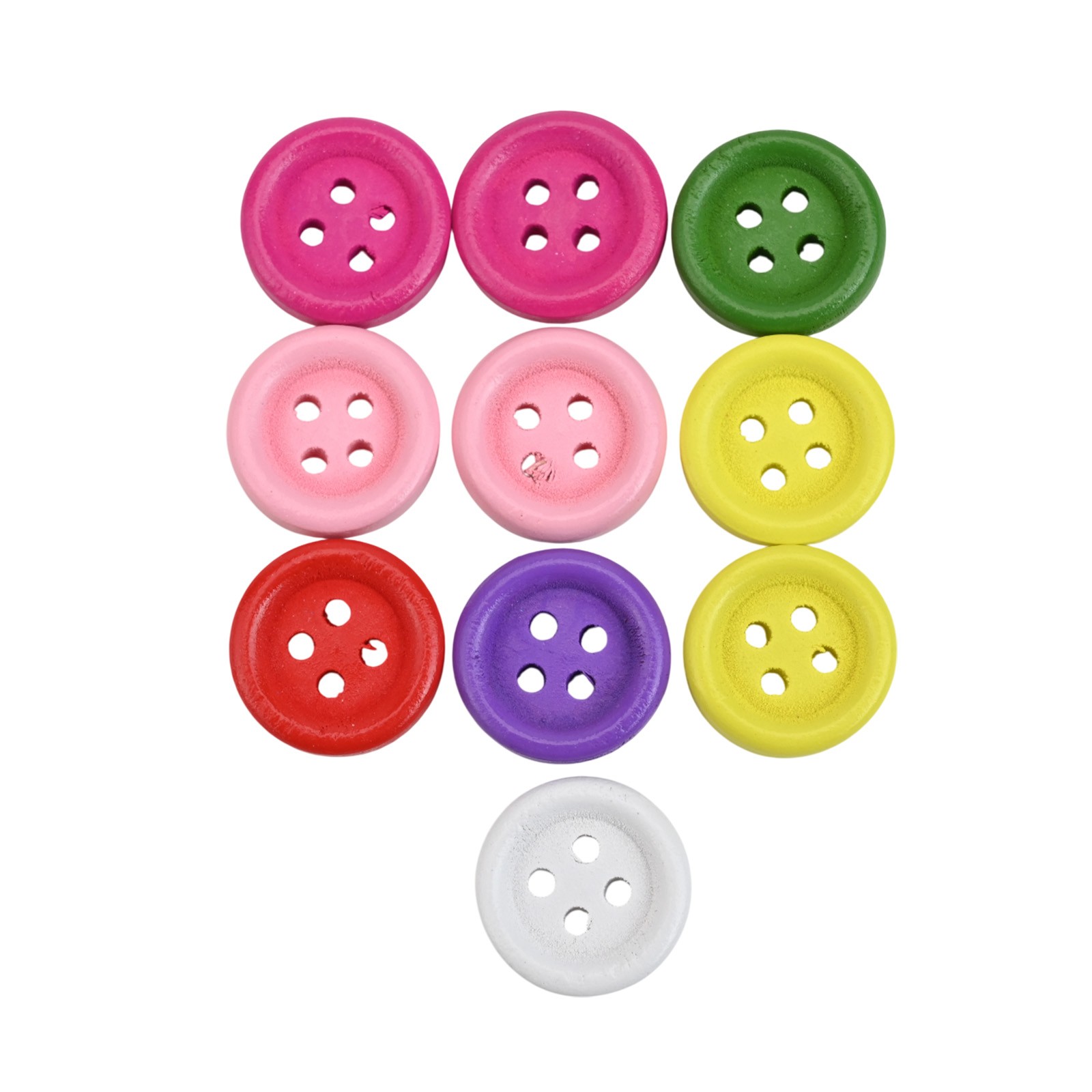 Buttons Set Sewing Craft 10pcs 12/15/20/25/30/40mm 4 Holes Buttons Sewing - Picture 38 of 50
