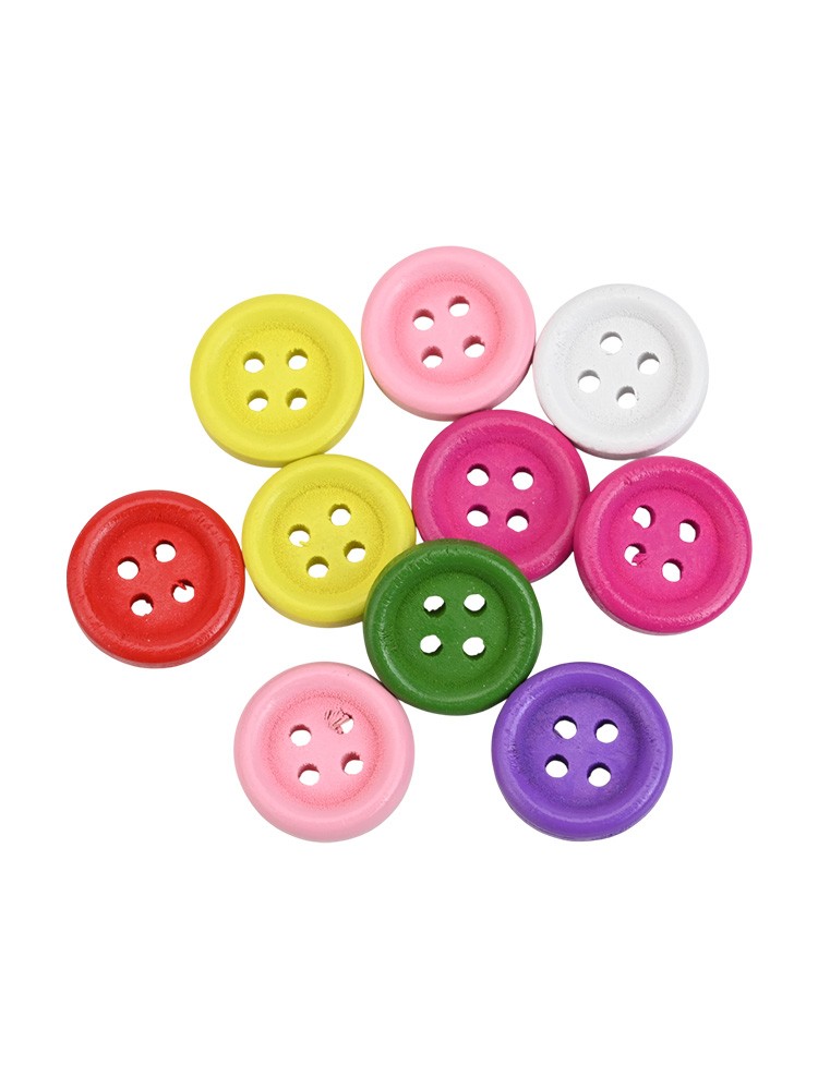 Buttons Set Sewing Craft 10pcs 12/15/20/25/30/40mm 4 Holes Buttons Sewing - Picture 45 of 50