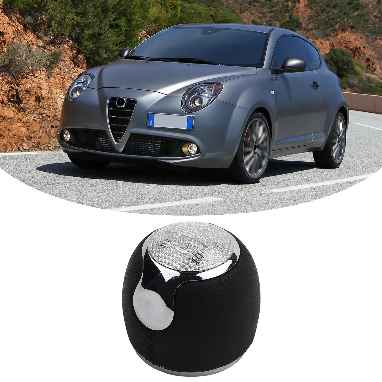 Dust Proof and Elegant Leather Gear Shift Knob for Alfa For Mito from 2008 2016 - Bild 36 von 47