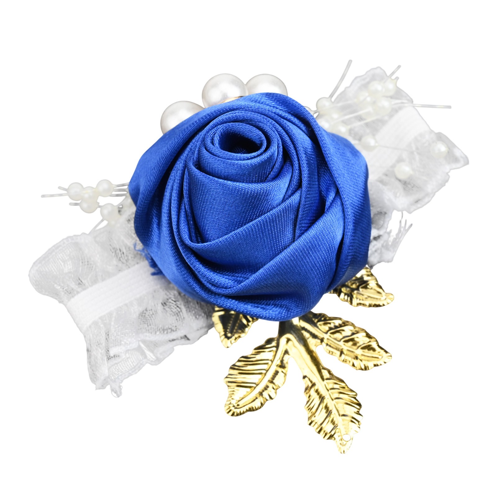 Vibrant Wedding Wrist Corsage with Pearl Bead Bracelet in Different Colors - Picture 35 of 36