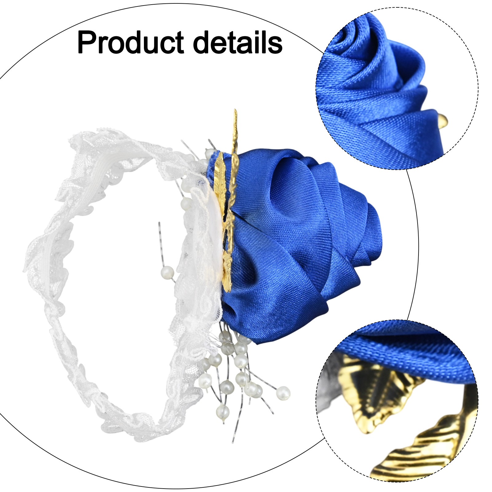 Vibrant Wedding Wrist Corsage with Pearl Bead Bracelet in Different Colors - Picture 26 of 36