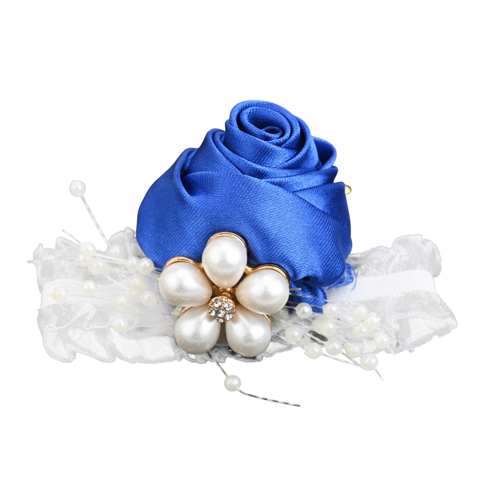 Vibrant Wedding Wrist Corsage with Pearl Bead Bracelet in Different Colors - Picture 28 of 36