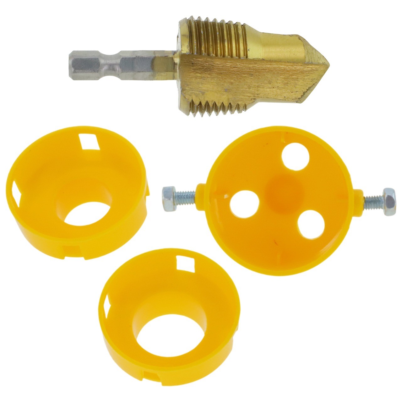 Robust Pipe Threading Kit with Convenient Buckle Design for Electric Drills - Picture 38 of 48