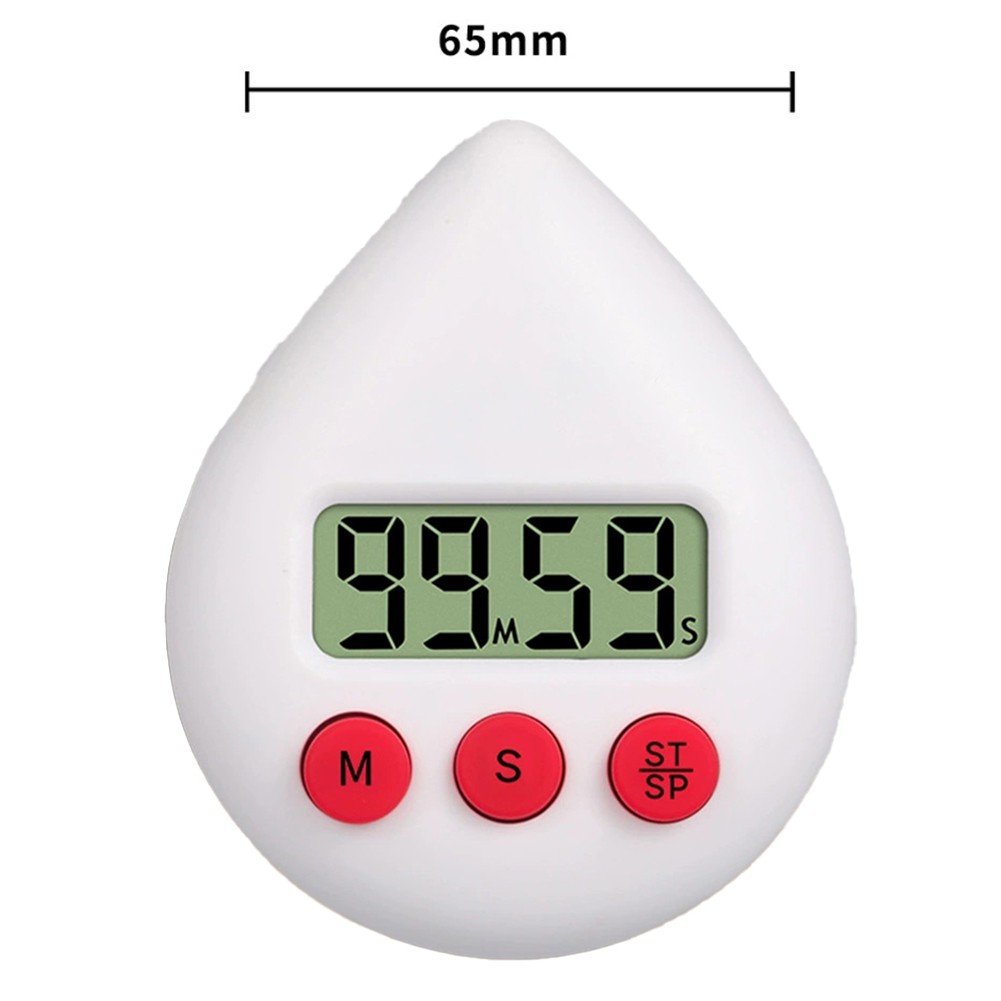 Waterproof Digital Timer for Kitchen and Bathroom offres with Memory Function