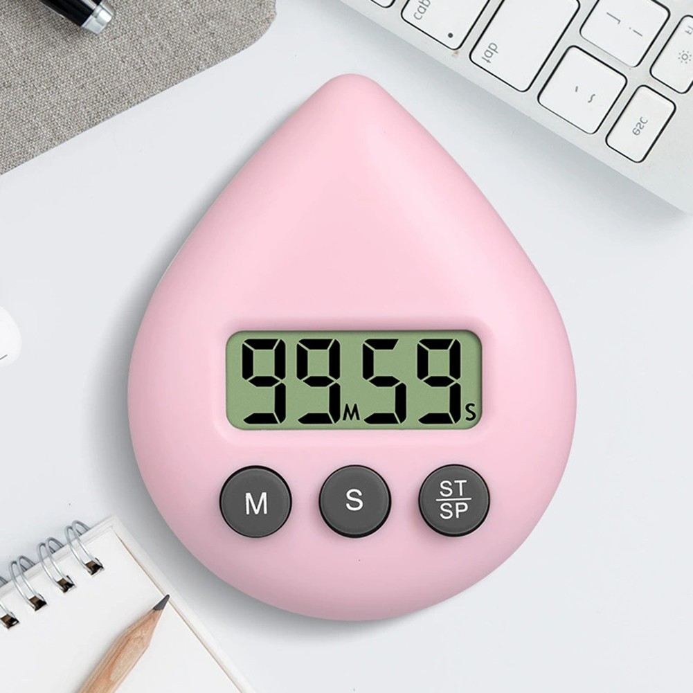 Waterproof Digital Timer for Kitchen and Bathroom with soldes Memory Function