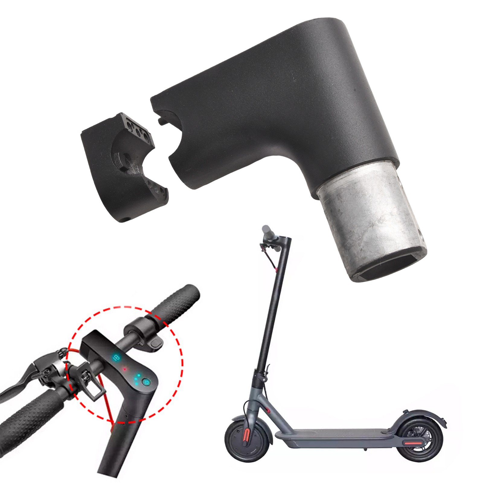 Ersetzen Sie Ihre beschädigte Stirn durch Elektroroller Stirn für M365 Pro 1s - Bild 40 von 50