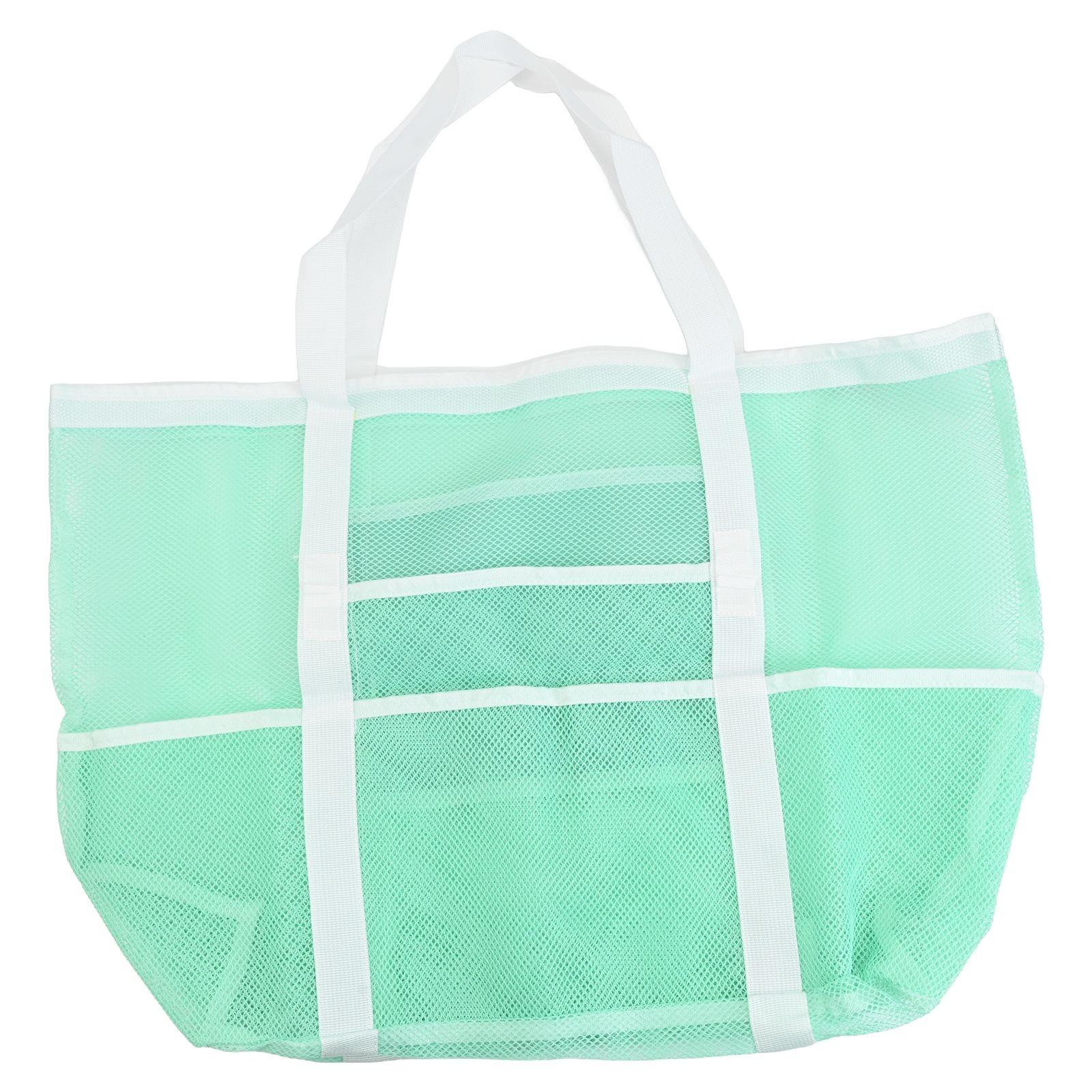 Sac fourre-tout élégant en maille pour voyages à la plage points de vente dispose de plusieur