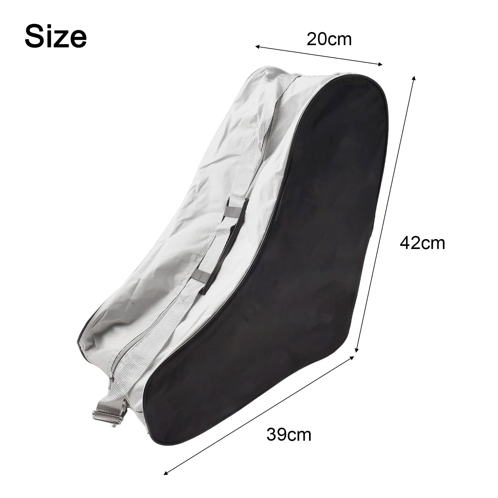 Organisierte Schlittschuhtasche mit drei Fächern für Schlittschuhzubehör - Bild 49 von 64