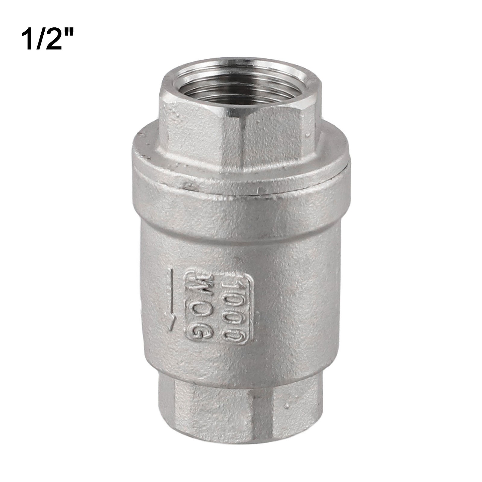 1/2 Inch Vertical Stainless Steel Check Valve for Effective Water Flow - Picture 13 of 33