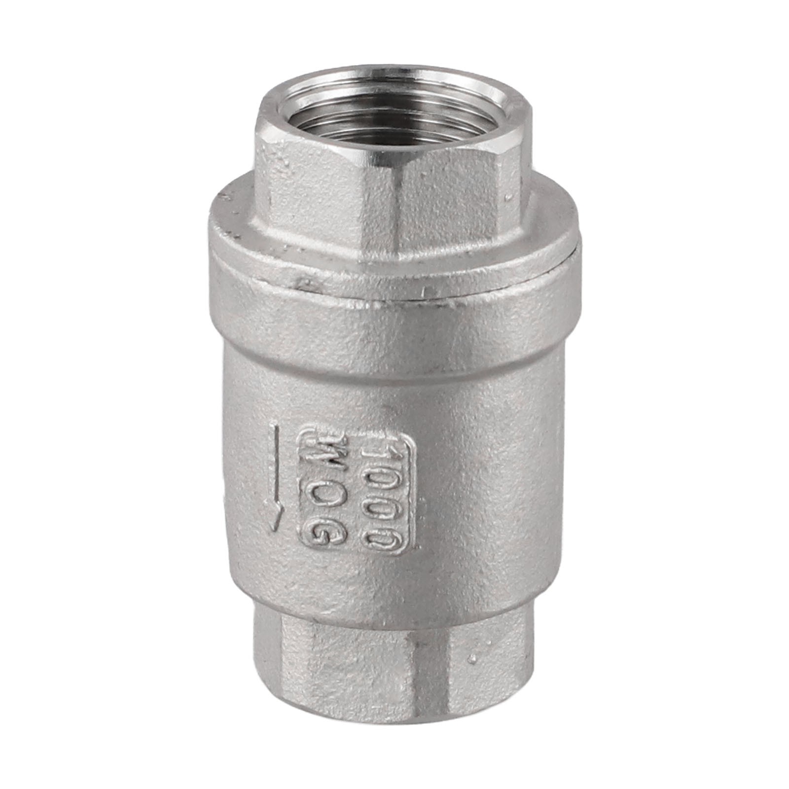 1/2 Inch Vertical Stainless Steel Check Valve for Effective Water Flow - Picture 18 of 33