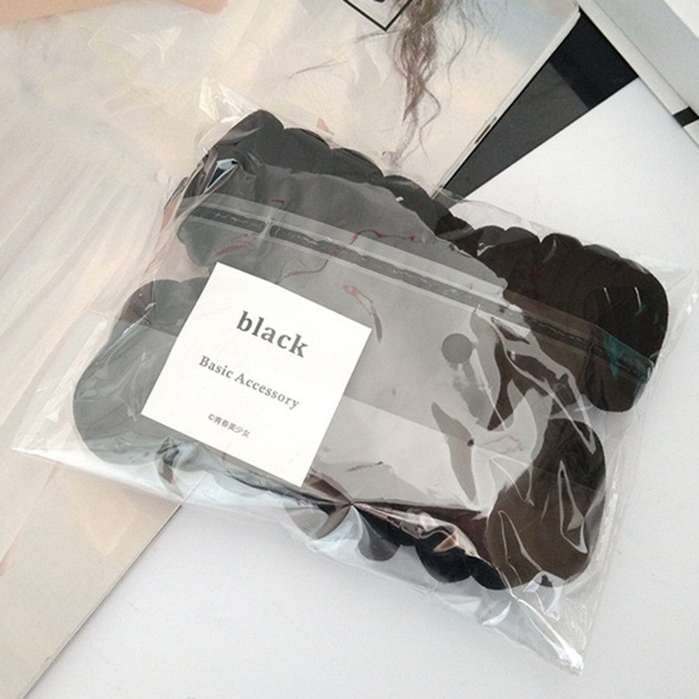 Assorted 50pcs Hair Rope Collection Ideal for Creative Hairstyling Ideas
