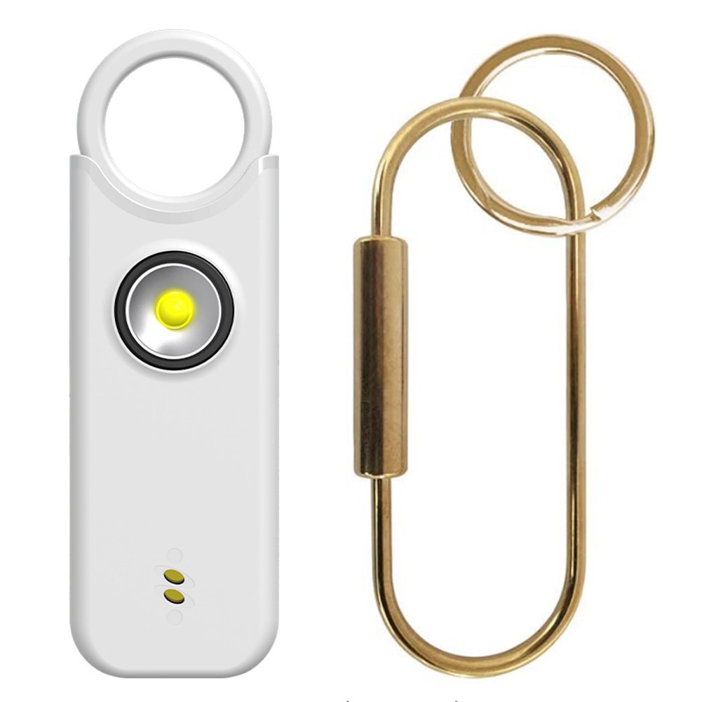 135dB Safety Keychain Alarm with Rechargeable Battery and Strobe Light - Zdjęcie 14 z 18