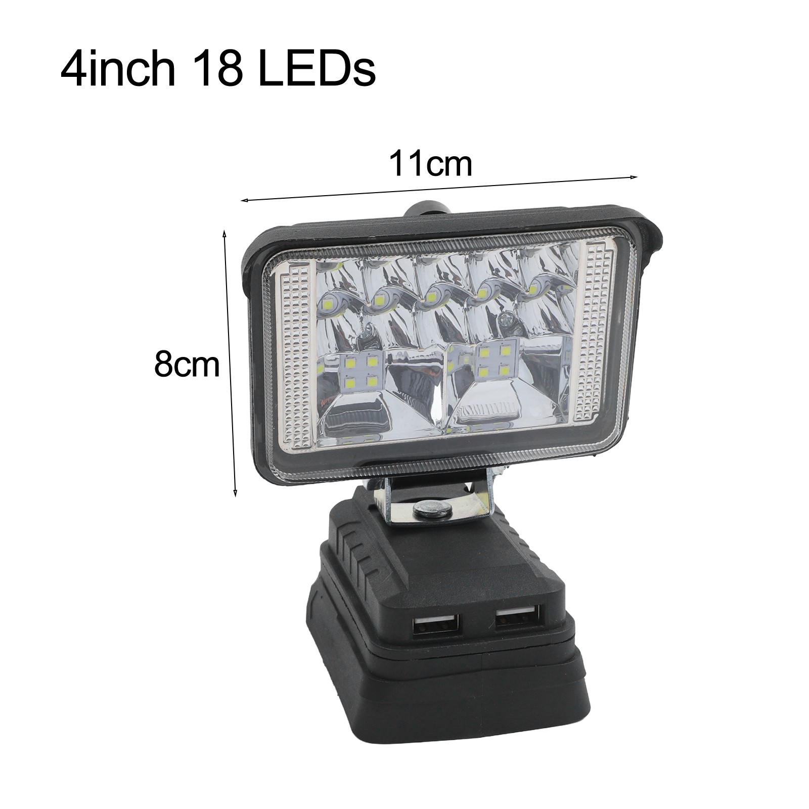 Effiziente Akku LED Arbeitsleuchte kompatibel mit für Bosch 18V Akkus - Bild 13 von 36