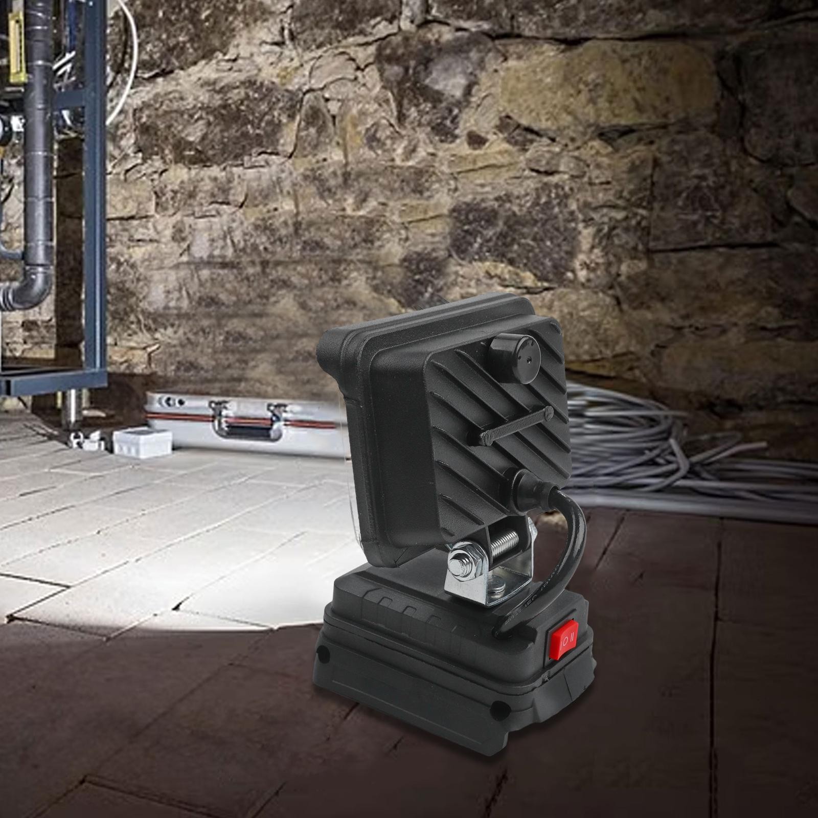 Effiziente Akku LED Arbeitsleuchte kompatibel mit für Bosch 18V Akkus - Bild 14 von 36