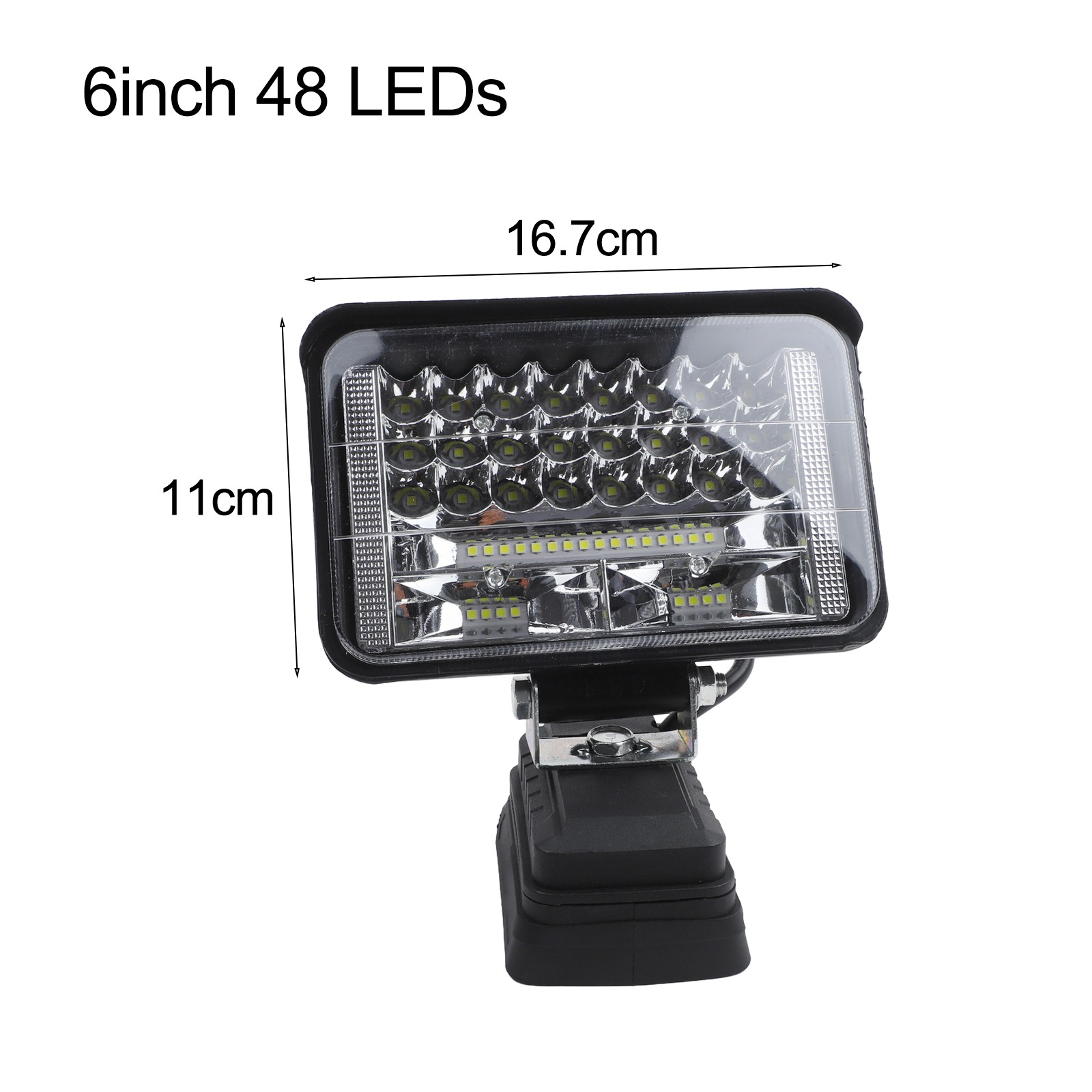Effiziente Akku LED Arbeitsleuchte kompatibel mit für Bosch 18V Akkus - Bild 25 von 36