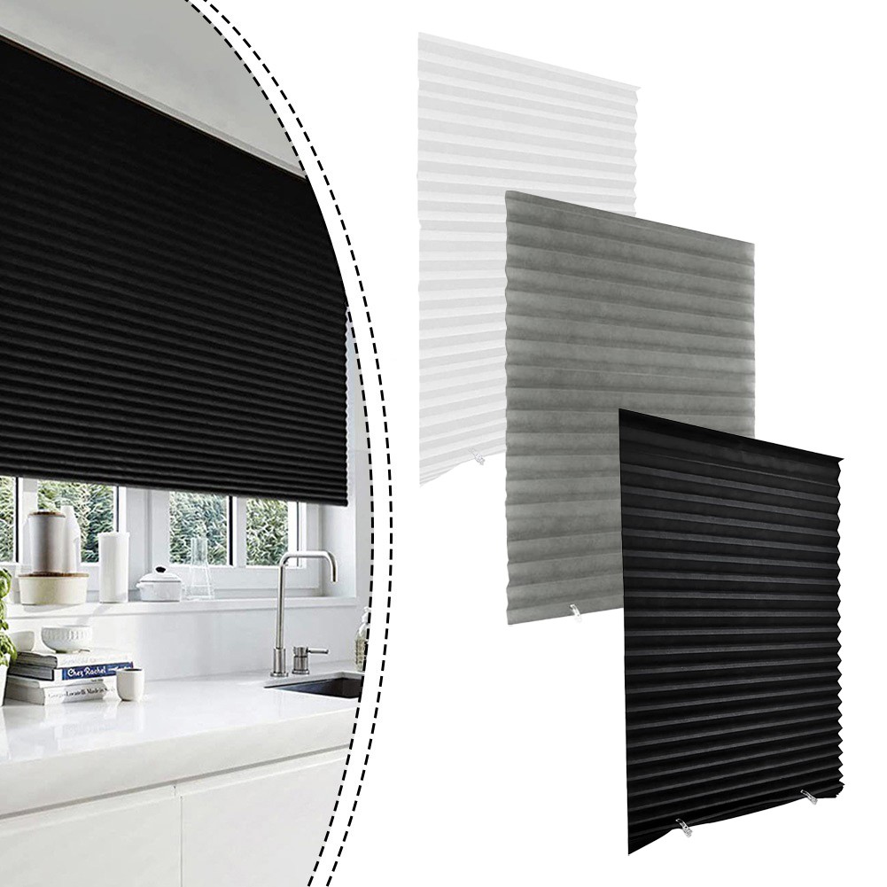 Easily Installed Blackout Pleated Blinds Enhance Your Living Space Comfort - Picture 17 of 30