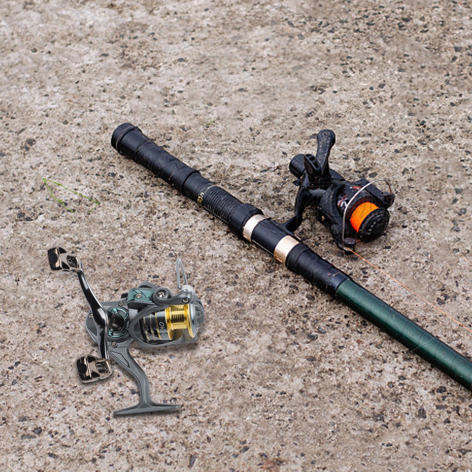 Manopola Impugnatura Per Mulinello Da Pesca Reel Grip - Nuova