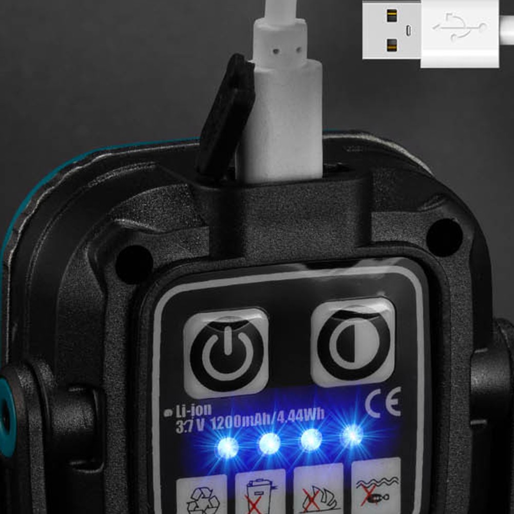 Lampe de poche légère rechargeable type C ventes exceptionnelles adaptée à divers environnements
