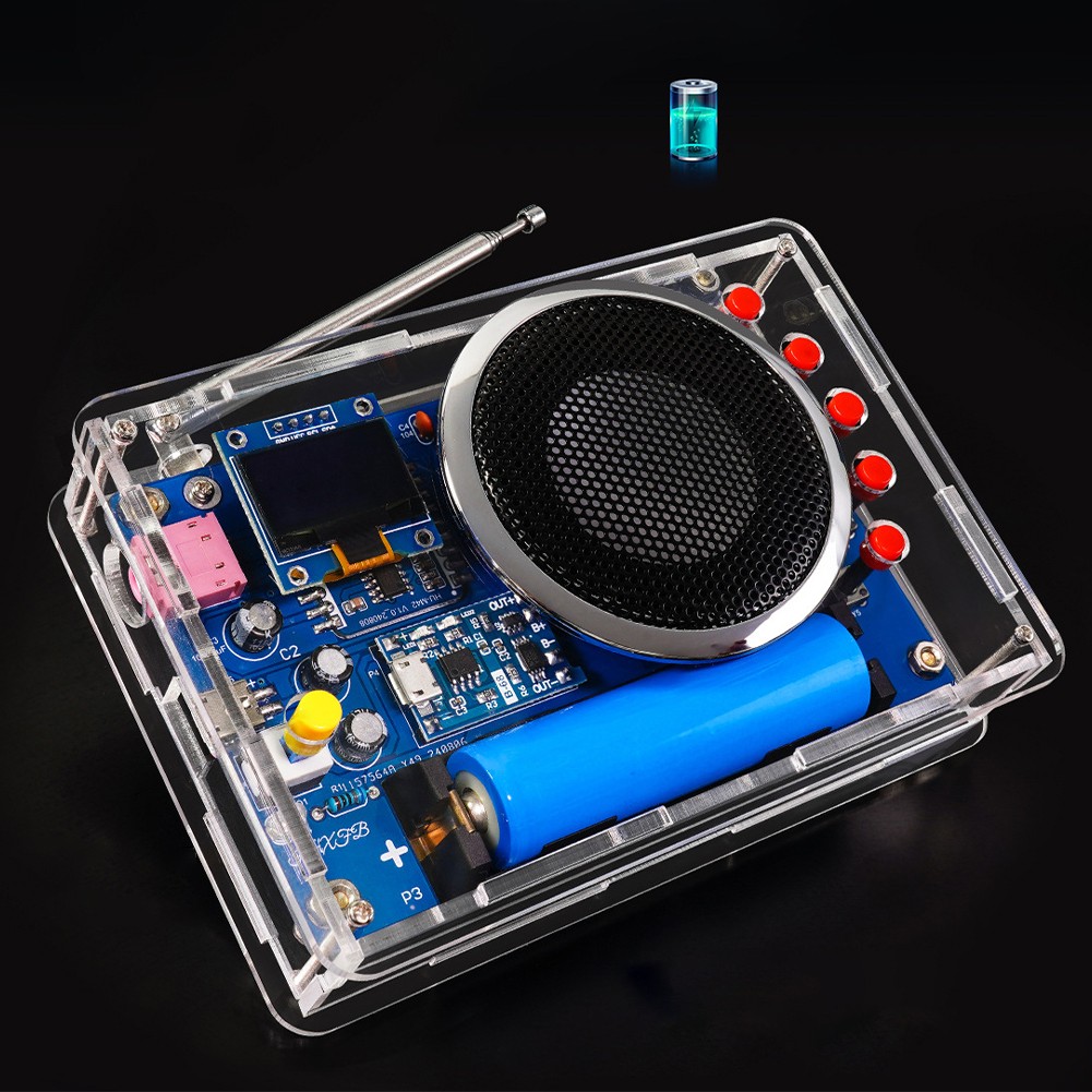 ELV SUP3 UKW-Prüfgenerator – Bausatz, OLED, Stereo, RDS, 87,5–108 MHz, USB-Steuerung, Für Rundfunkempfänger-Restaurierung