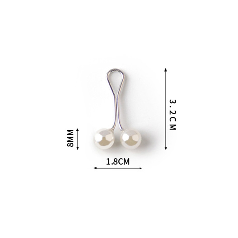 Boucle décharpe légère en forme de U avec acheter perles dimitation pour un port co