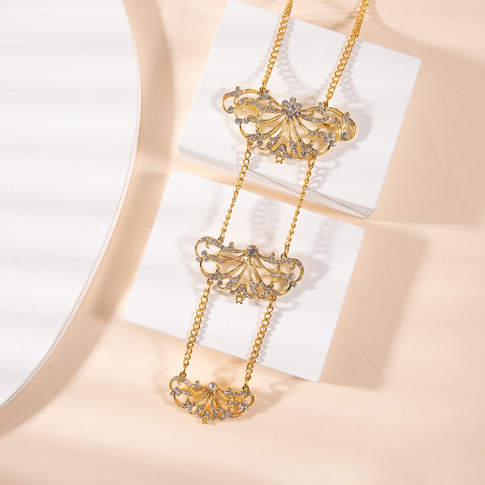 Bijou ethnique Asie du Sud-Est unique trois pièces collier vendre et broche